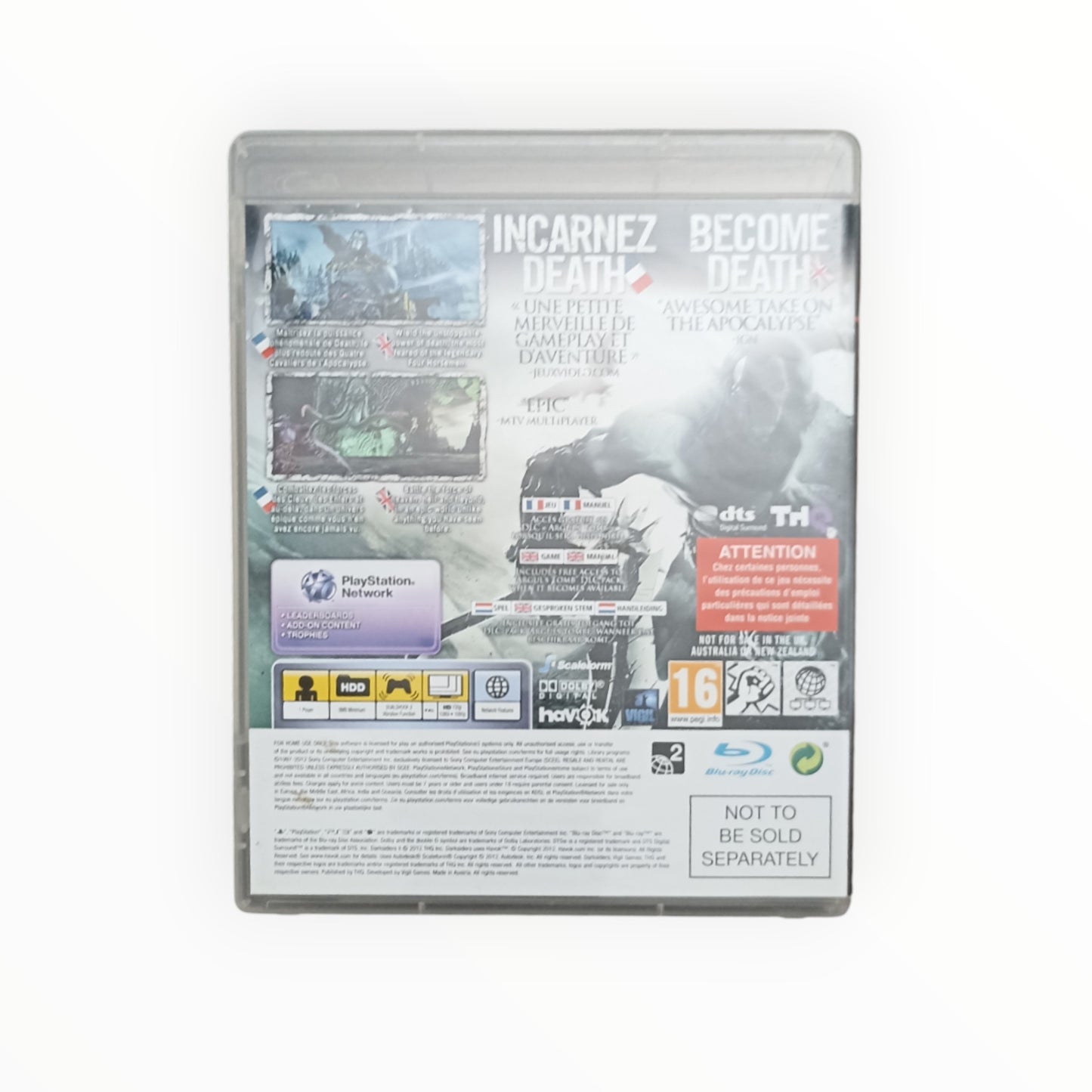 DARKSIDERS II playstation 3 (PS3)