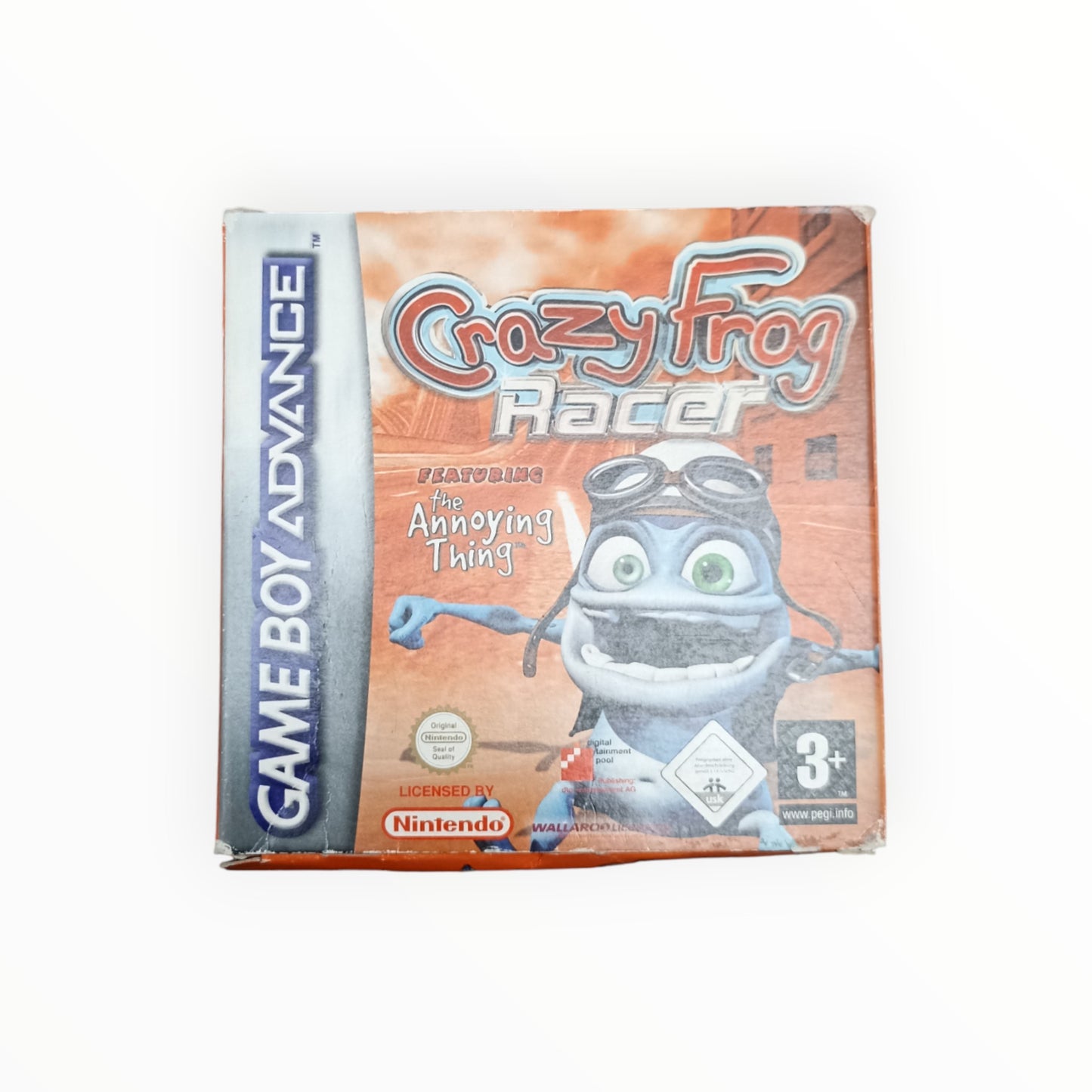 CRAZY FROG RACER game boy advance (boite seule)