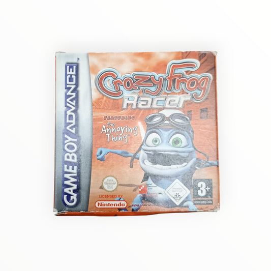 CRAZY FROG RACER game boy advance (boite seule)