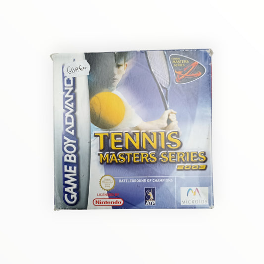 TENNIS MASTER SERIES 2003 game boy advance