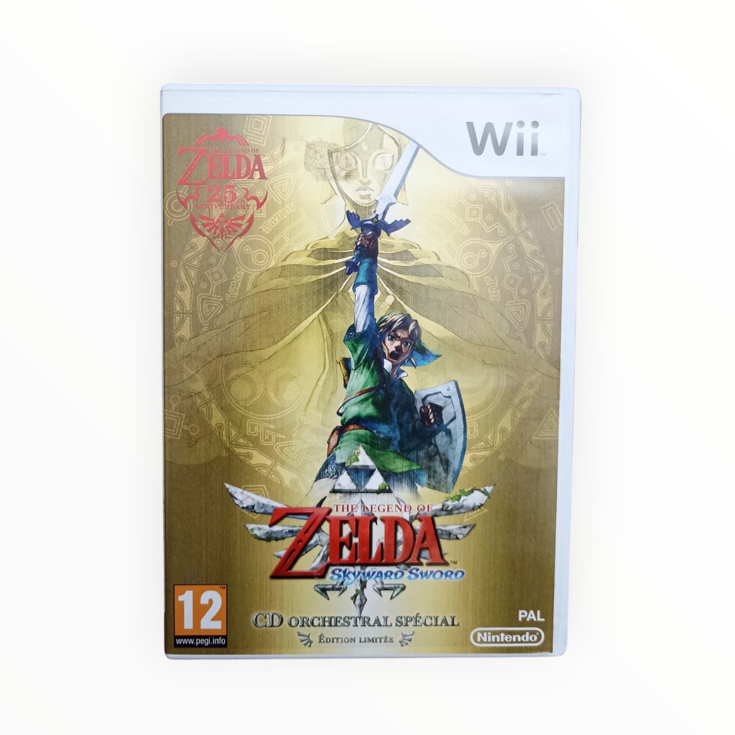 THE LEGEND OF ZELDA skyward sword nintendo WII (boite seule)