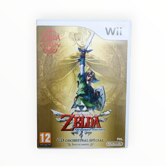 THE LEGEND OF ZELDA skyward sword nintendo WII (boite seule)
