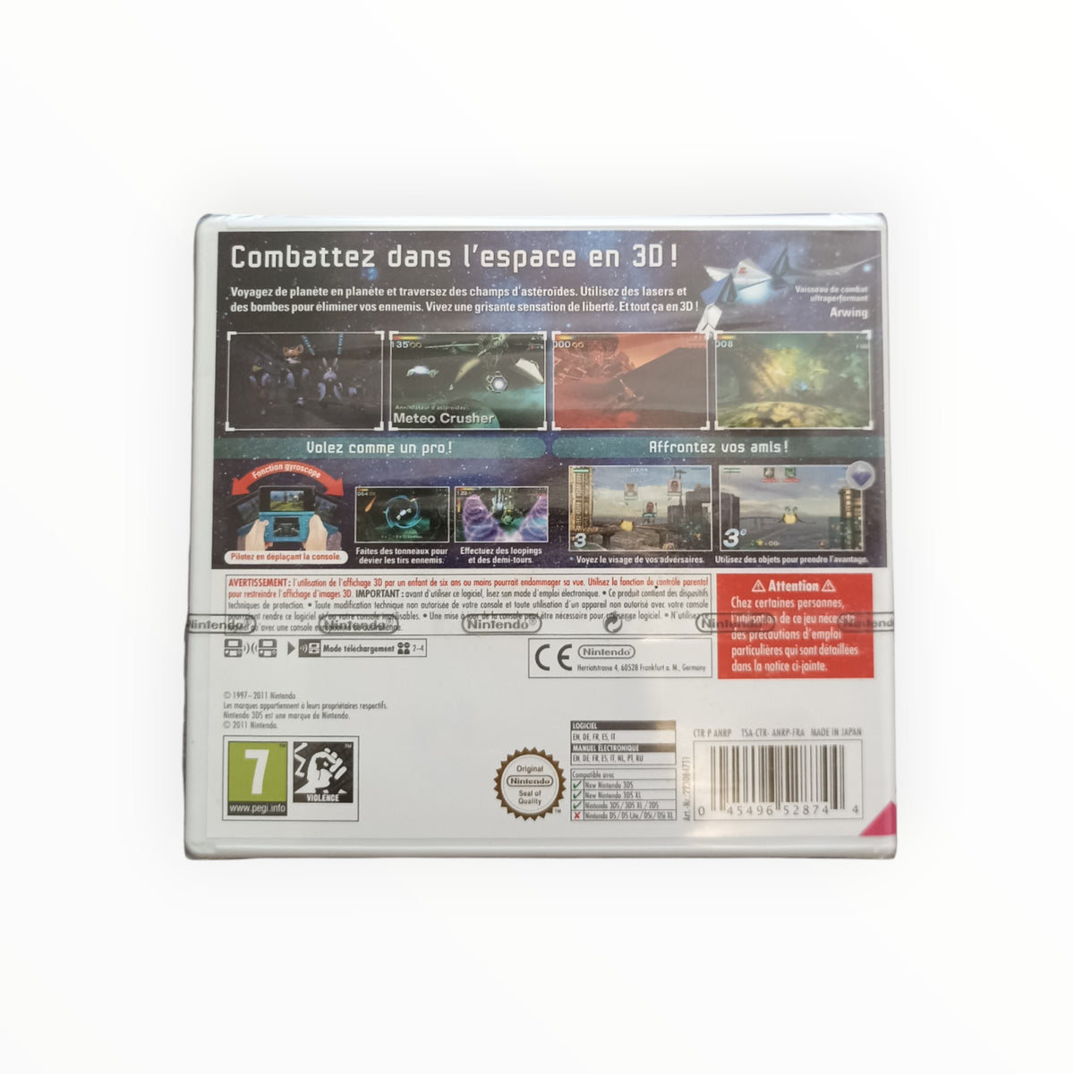 STARFOX 64 nintendo 3DS (neuf sous blister)