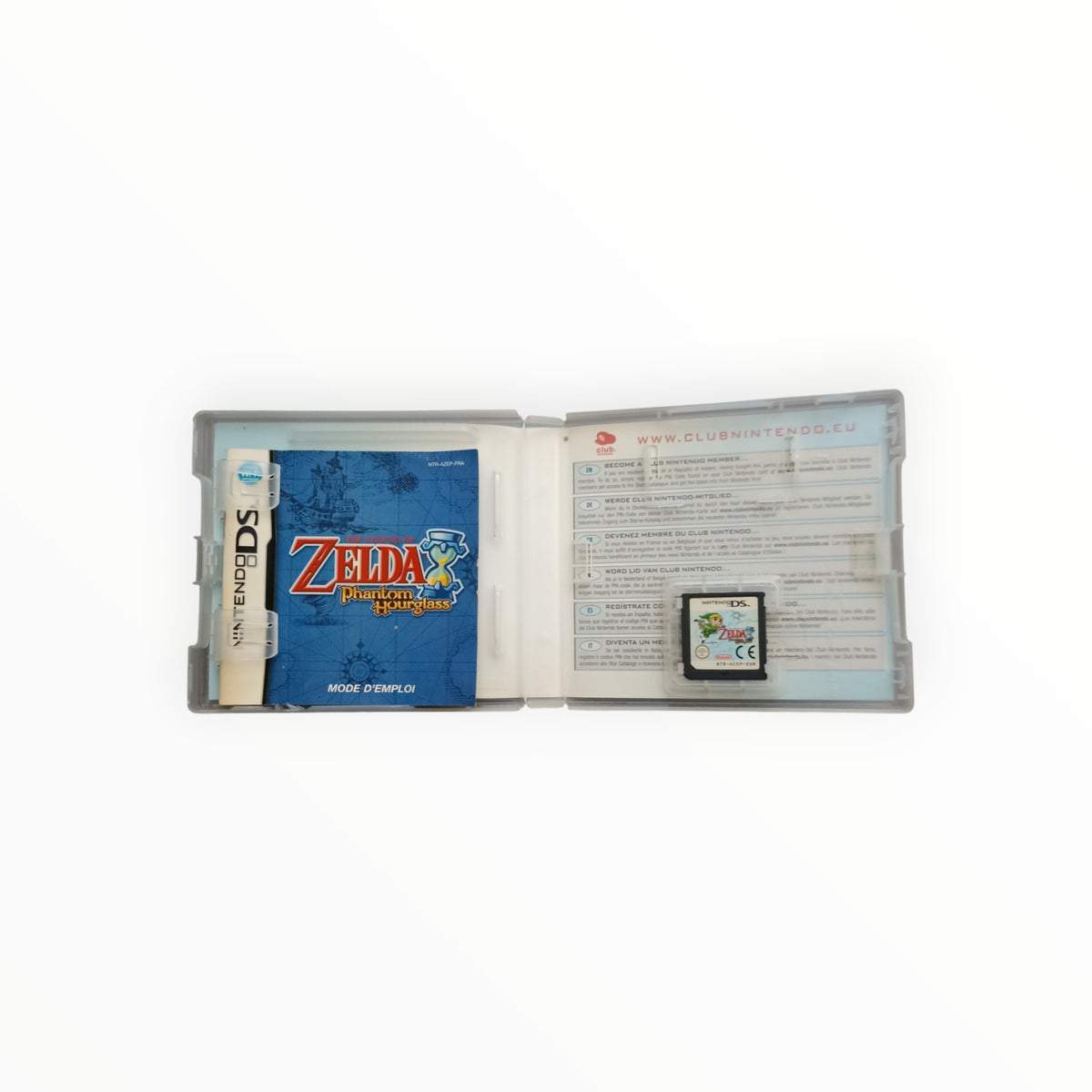 THE LEGEND OF ZELDA phantom hourglass nintendo DS
