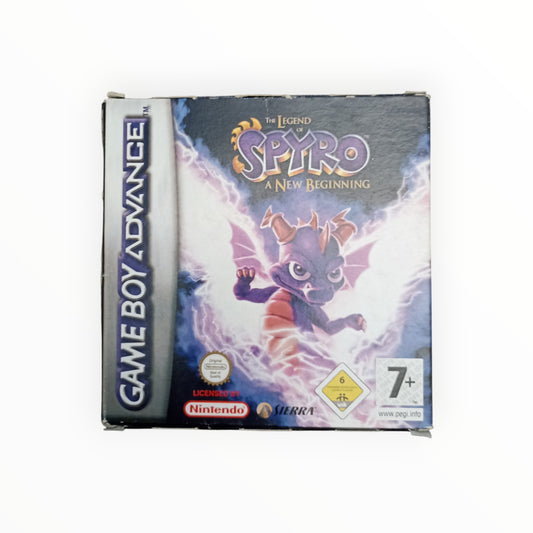 THE LEGEND OF SPYRO A NEW BEGINNING GameBoy advance
