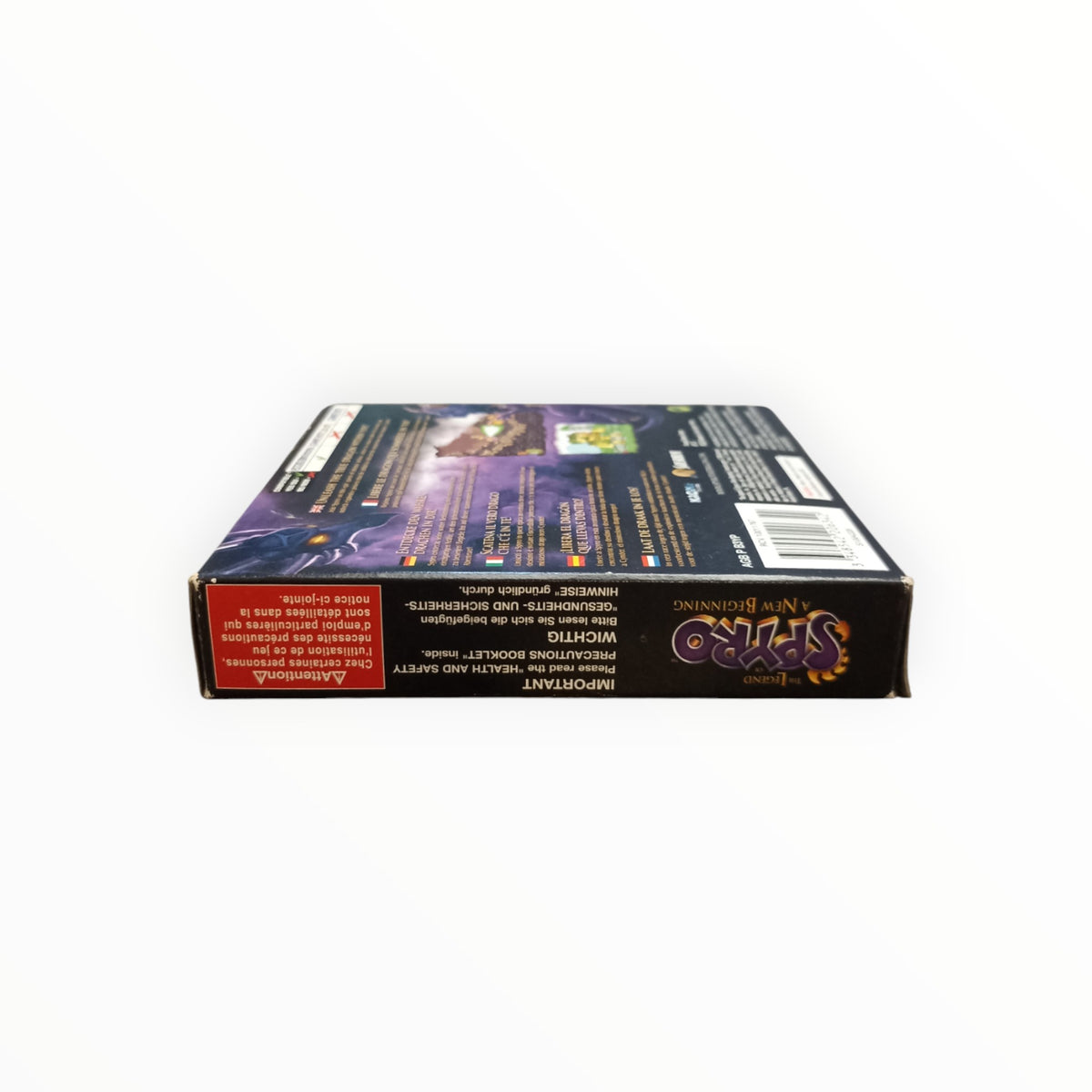 THE LEGEND OF SPYRO A NEW BEGINNING GameBoy advance