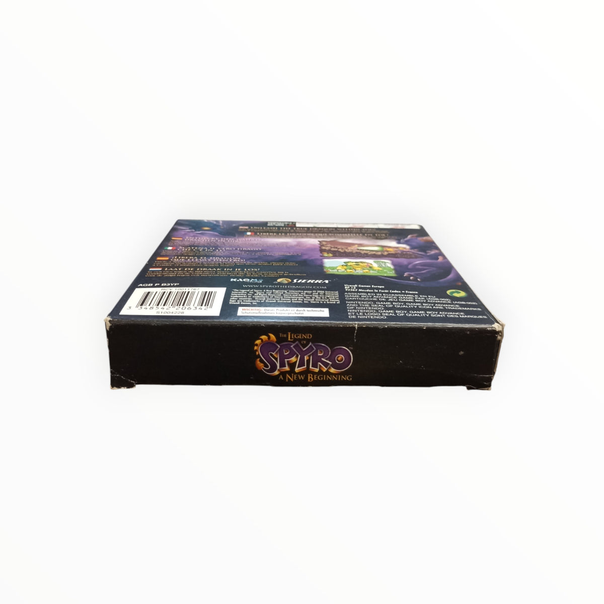 THE LEGEND OF SPYRO A NEW BEGINNING GameBoy advance