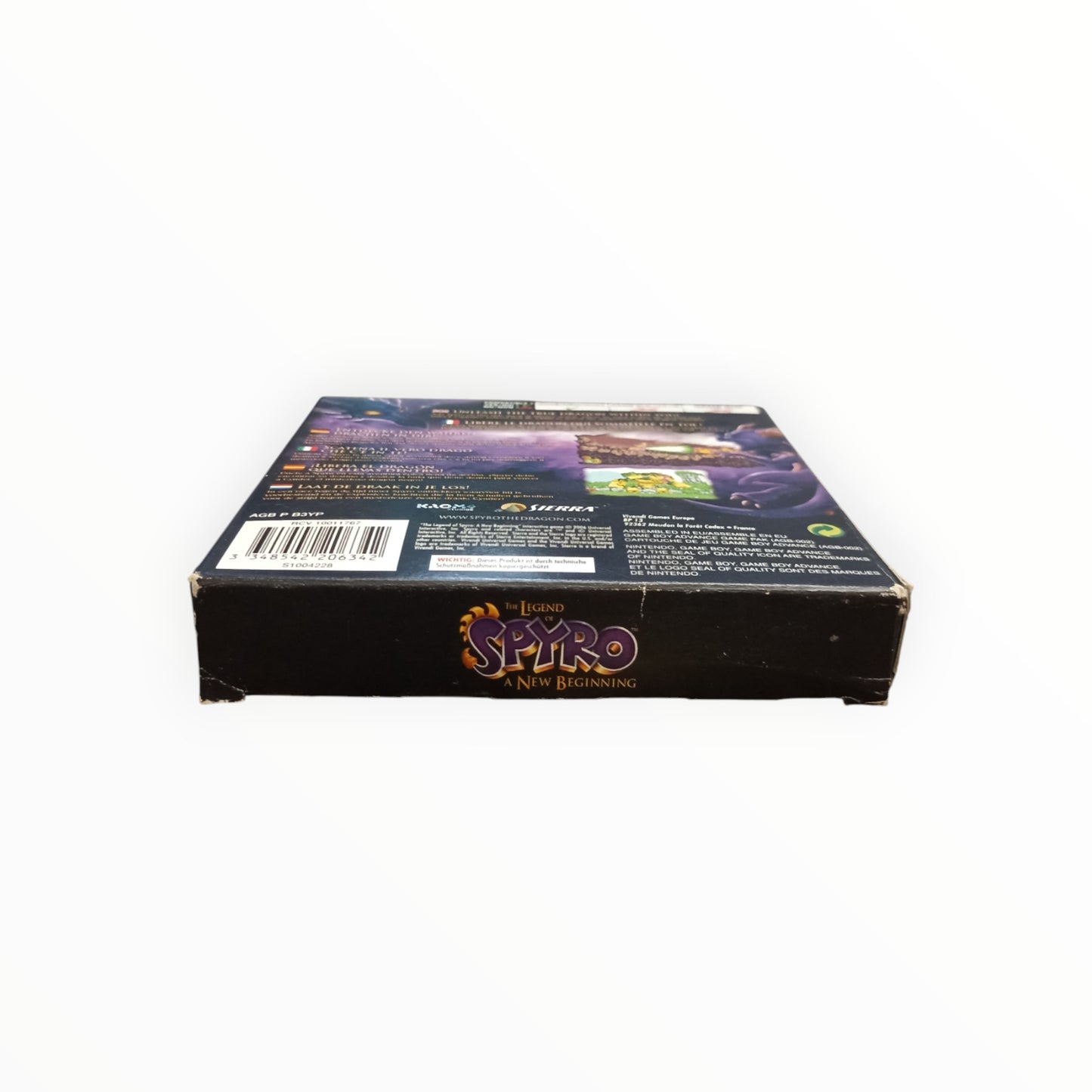 THE LEGEND OF SPYRO A NEW BEGINNING GameBoy advance