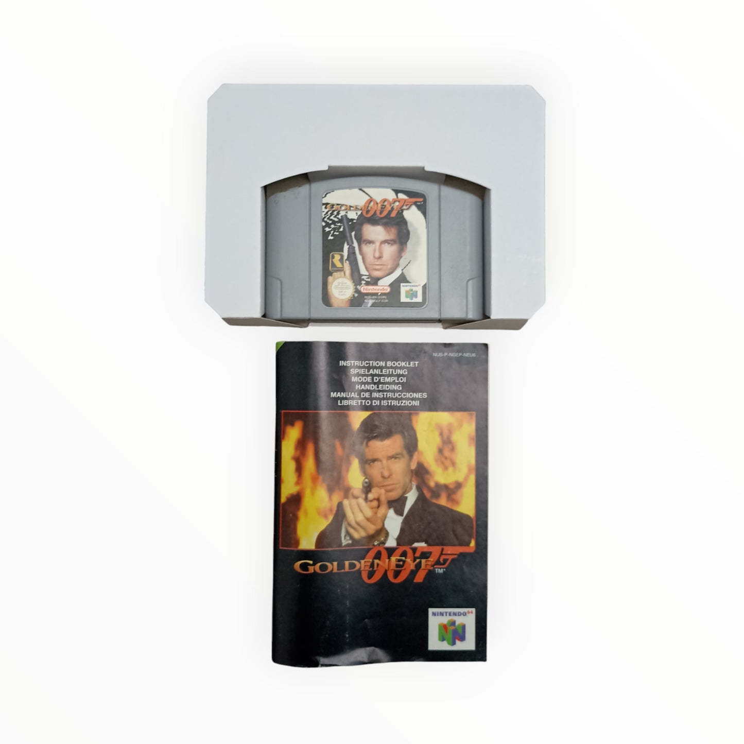 GOLDEN EYE 007 nintendo 64 Version Player's Choice Complet FRA