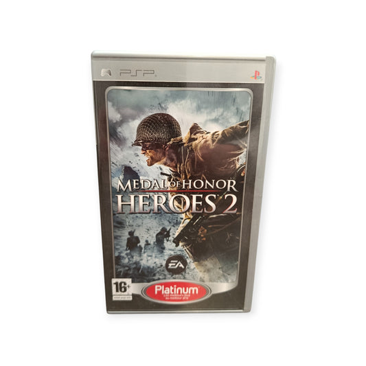 Medal Of Honor Heroes 2 Playstation Portable (PSP) Version Platinum
