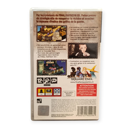 Final Fantasy Tactics Playstation Portable (PSP)