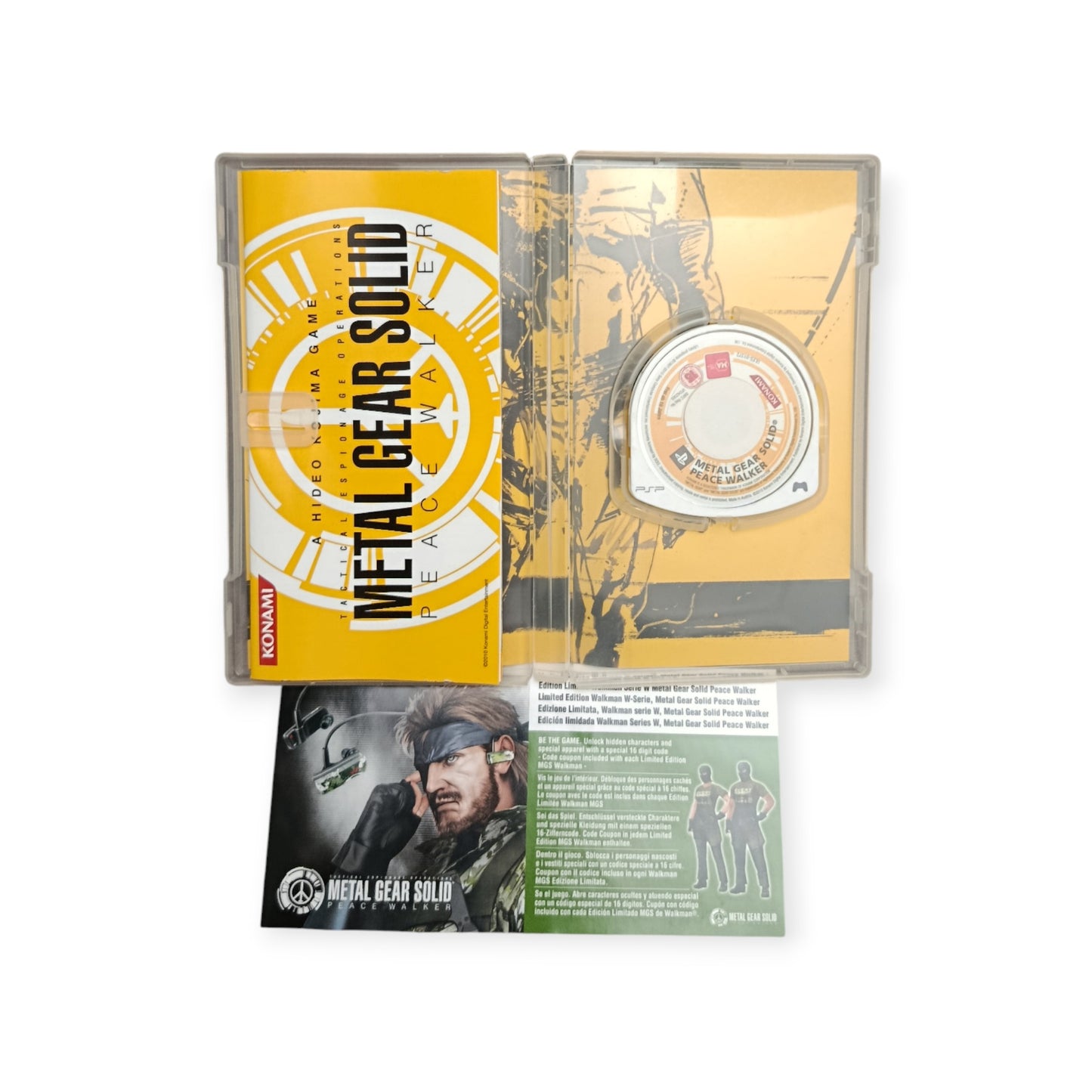 Metal Gear Solid Peace Walker Playstation Portable (PSP)
