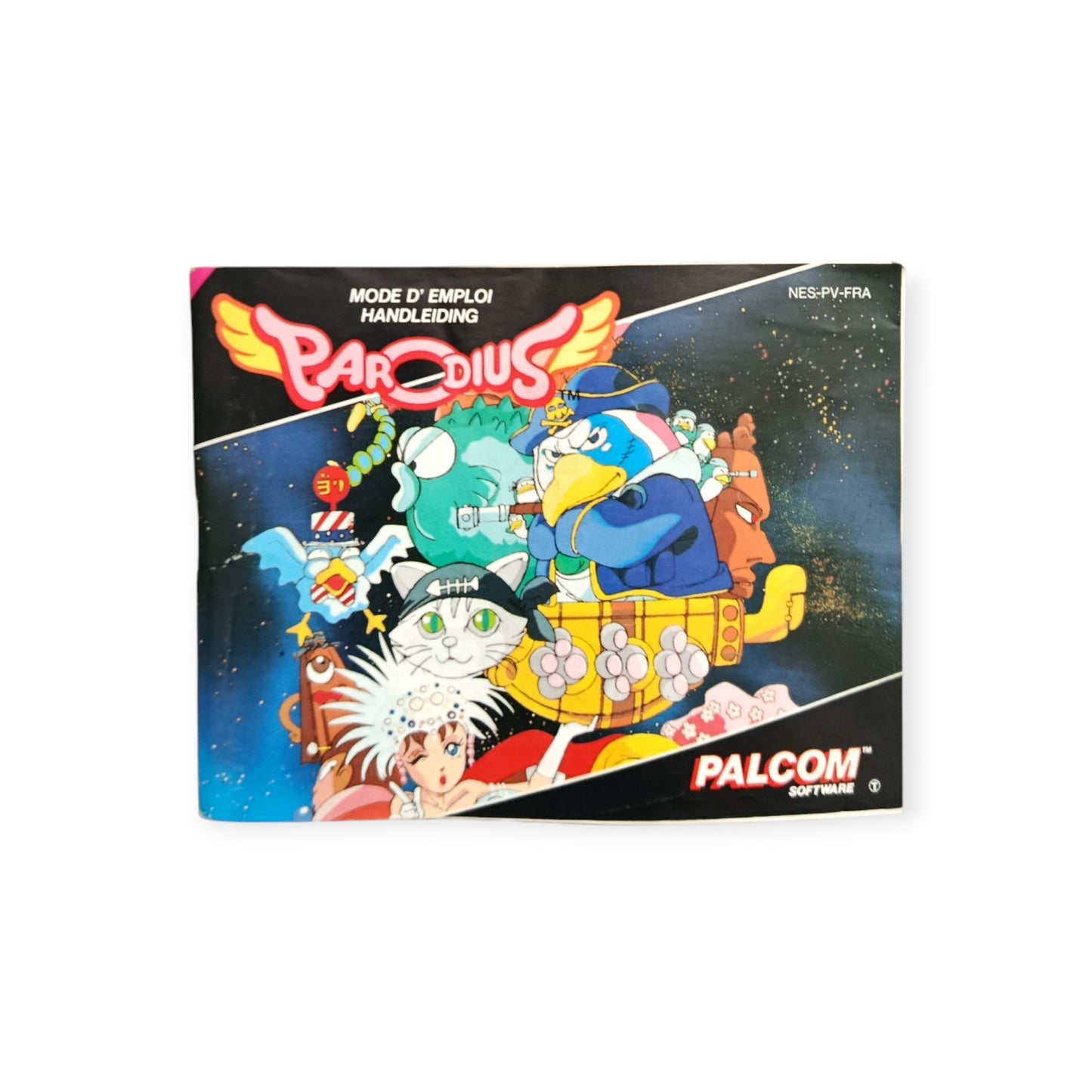 Notice Parodius Nintendo NES