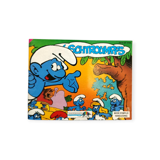 Notice Schtroumpfs Nintendo NES
