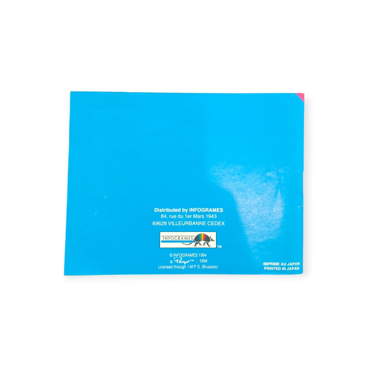 Notice Schtroumpfs Nintendo NES