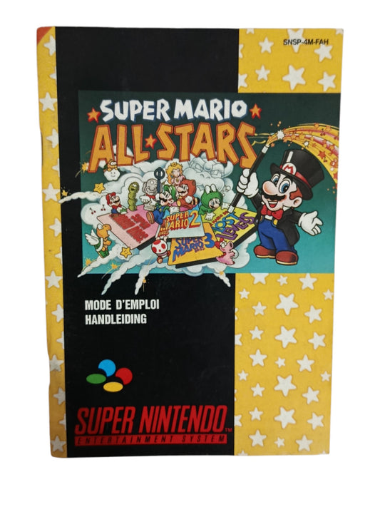 Notice Super Mario All Stars Super Nintendo (SNES)