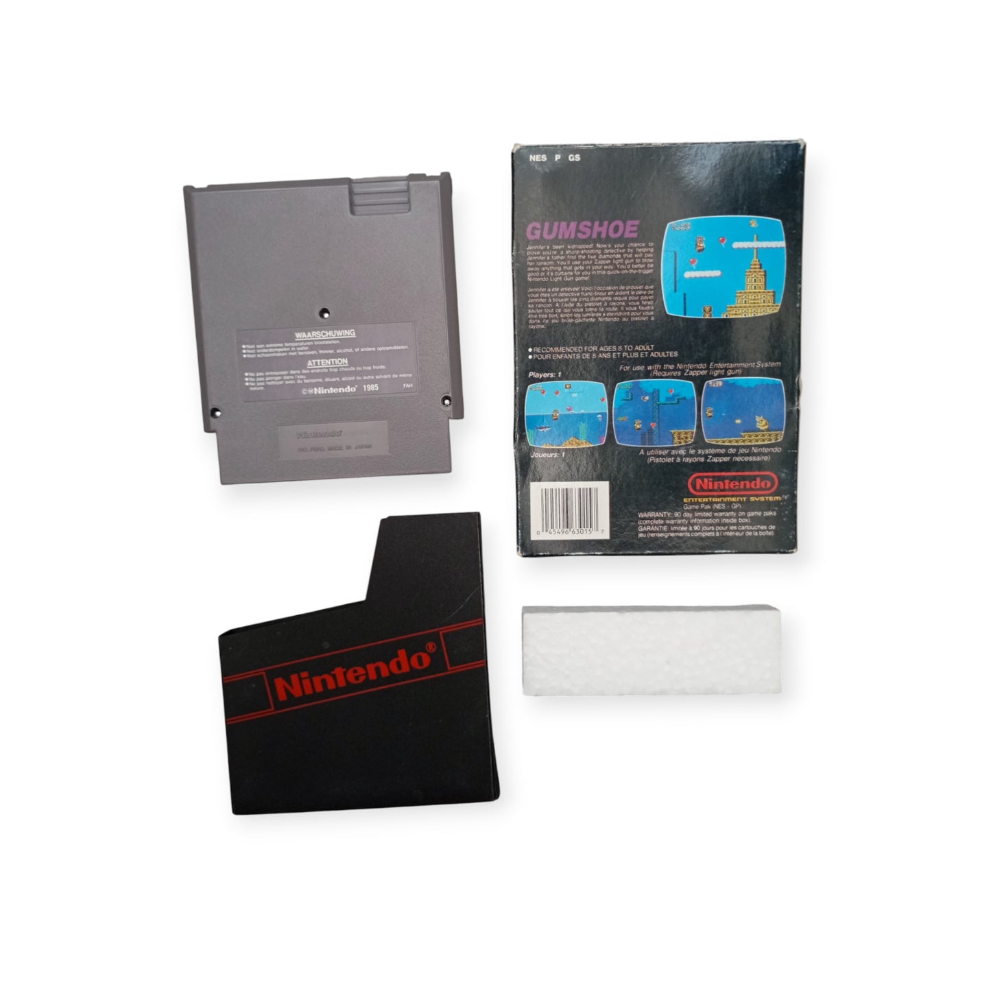 Gumshoe – Nintendo NES En boîte Version FRA