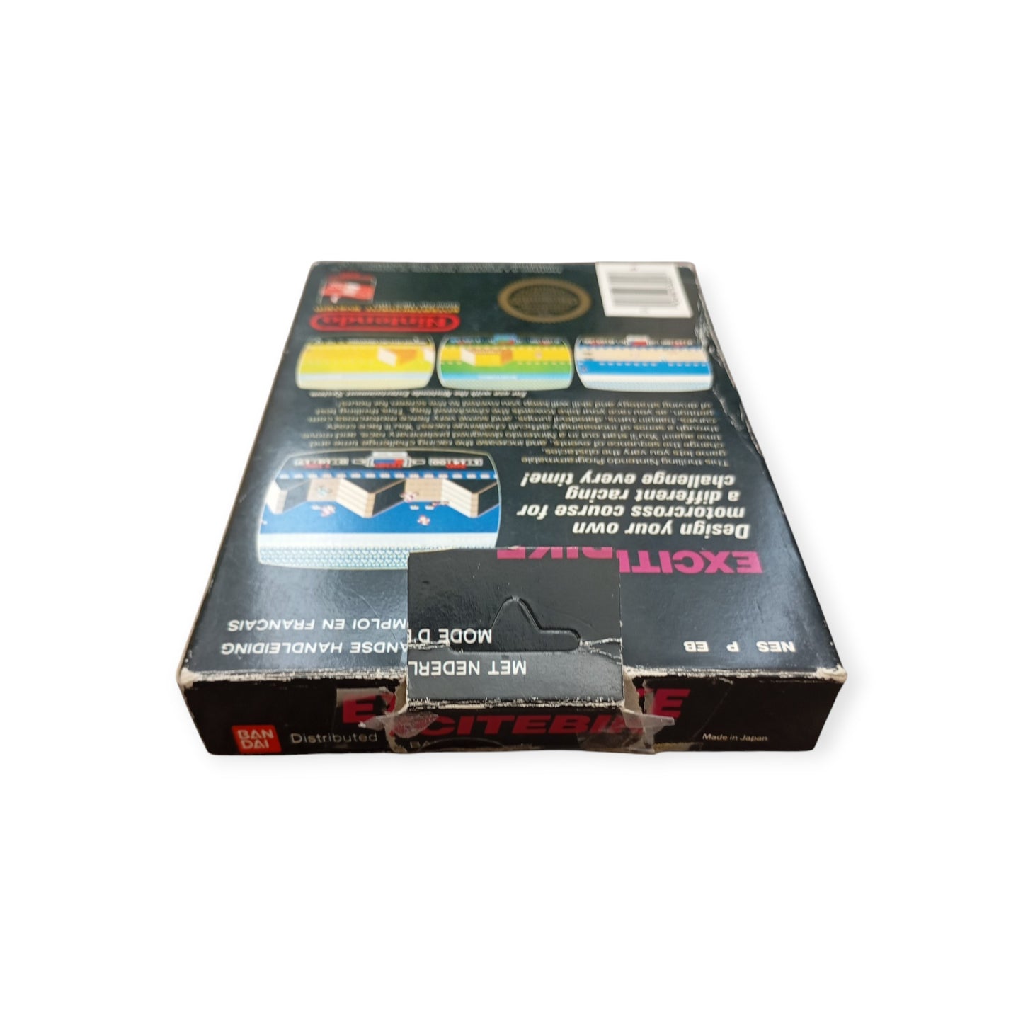 Excitebike Nintendo NES En boîte Version FRA