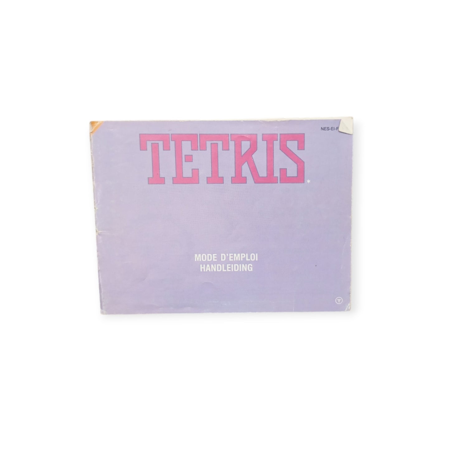 Notice Tetris Nintendo NES