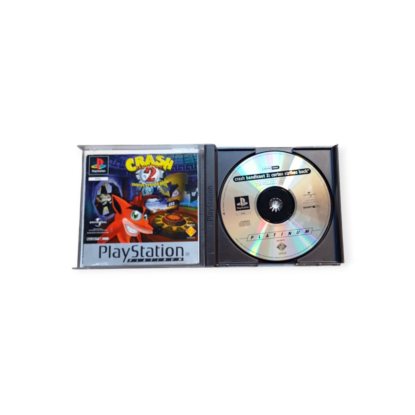 Crash Bandicoot 2 : Cortex Strikes Back Version Platinium Playstation 1 (PS1)