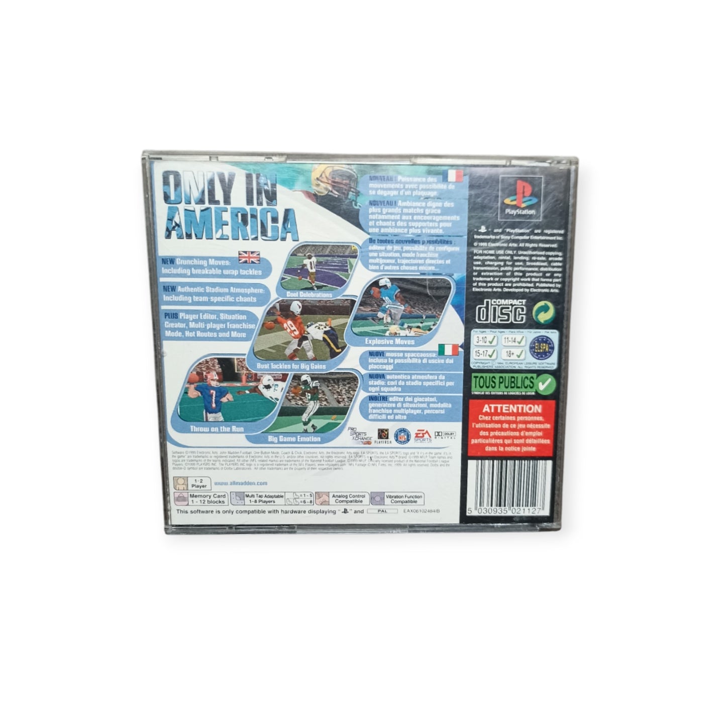 Madden 2000 Playstation 1 (PS1)