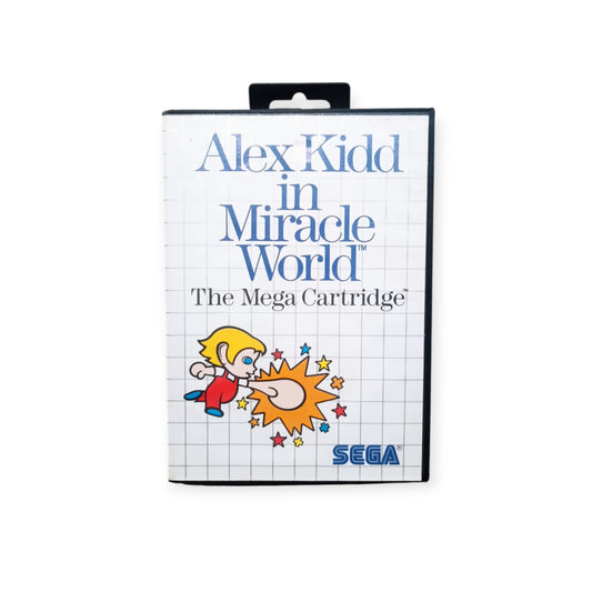Alex Kidd In Miracle World Sega Master System