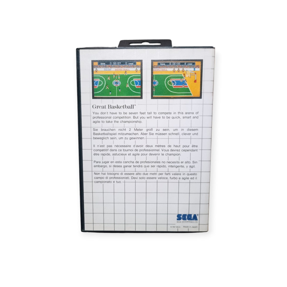 Great Basketball  Sega Master System