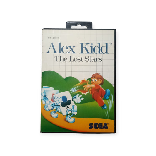 Alex Kidd: The Lost Stars – Sega Master System (sans notice)