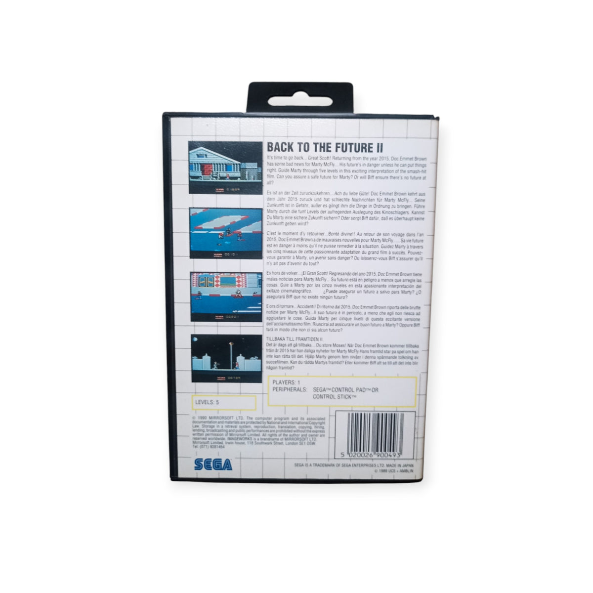 Back To Future II - Sega Master System