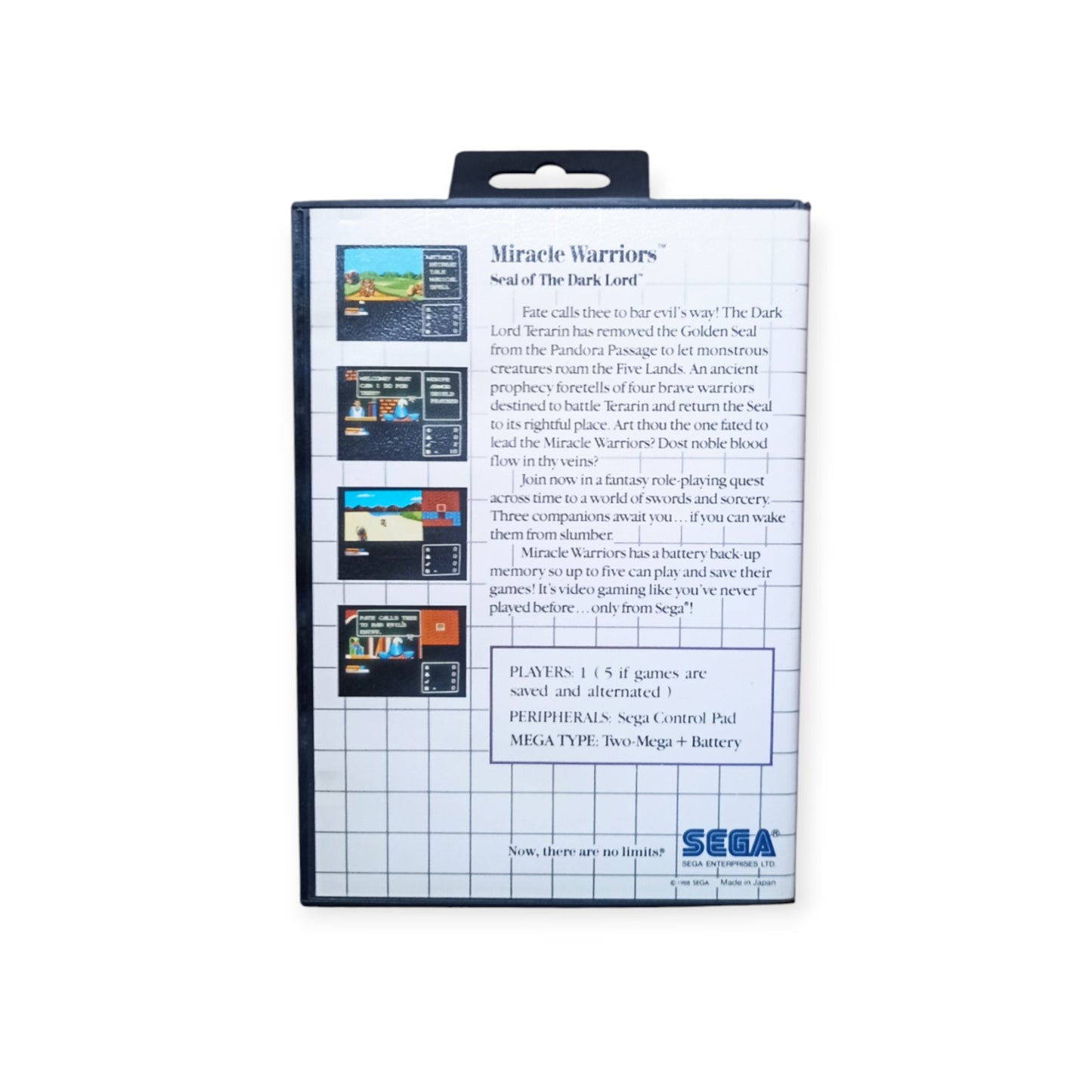 Miracle Warriors Master System