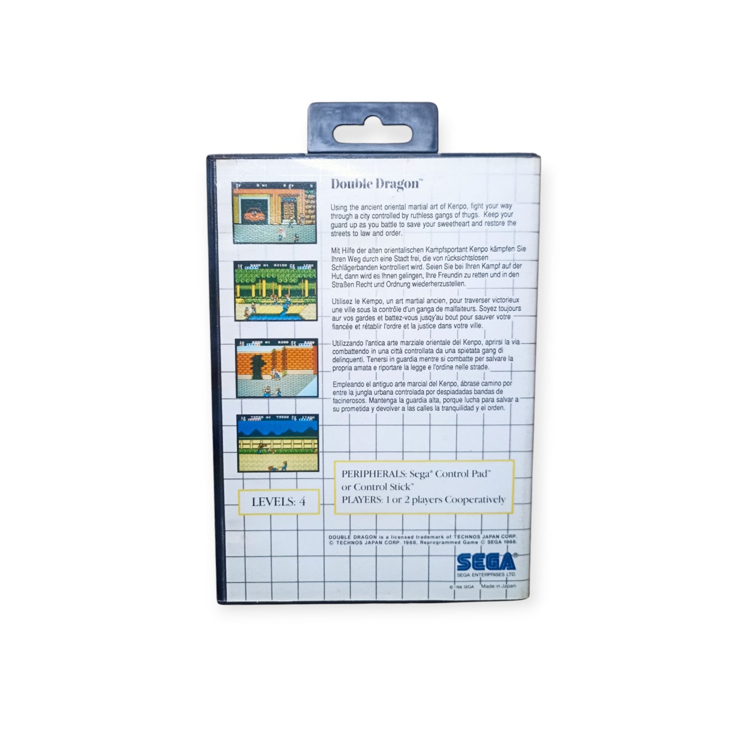 Double Dragon – SEGA Master System (PAL)