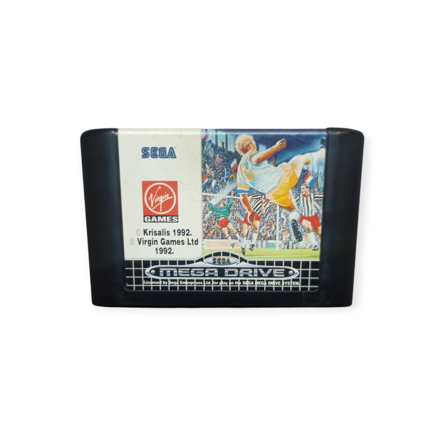 European Club Soccer Sega Mega Drive Loose