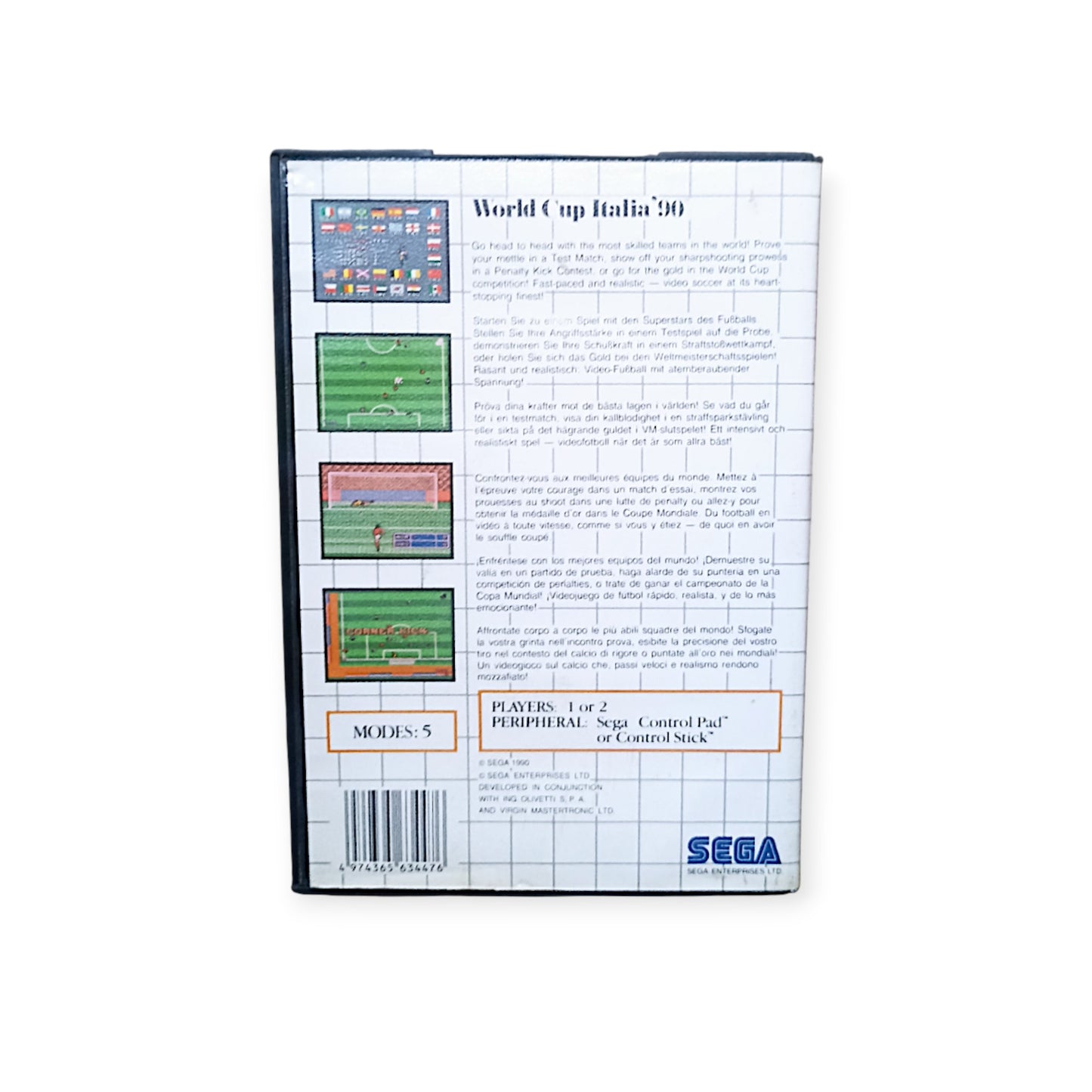 World Cup Italia 90 Sega Master System