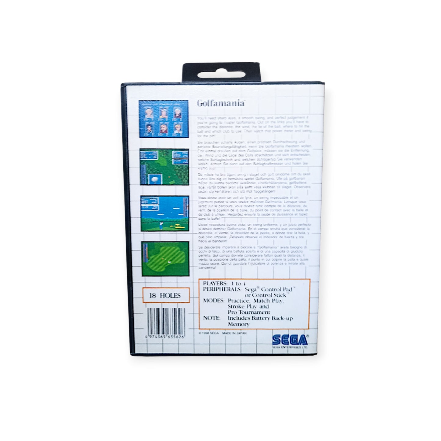 Golfmania Sega Master System