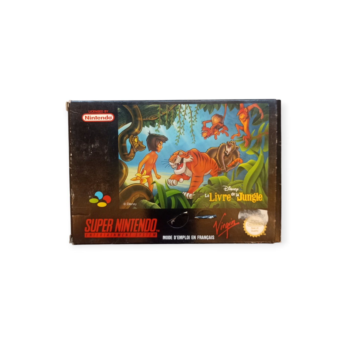 Le Livre De La Jungle Super Nintendo (SNES) Complet FRA