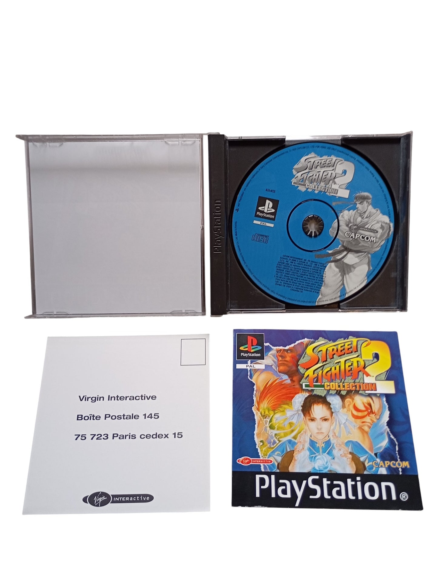 Street Fighter 2 Collection Playstation 1 (PS1) Version Value Series