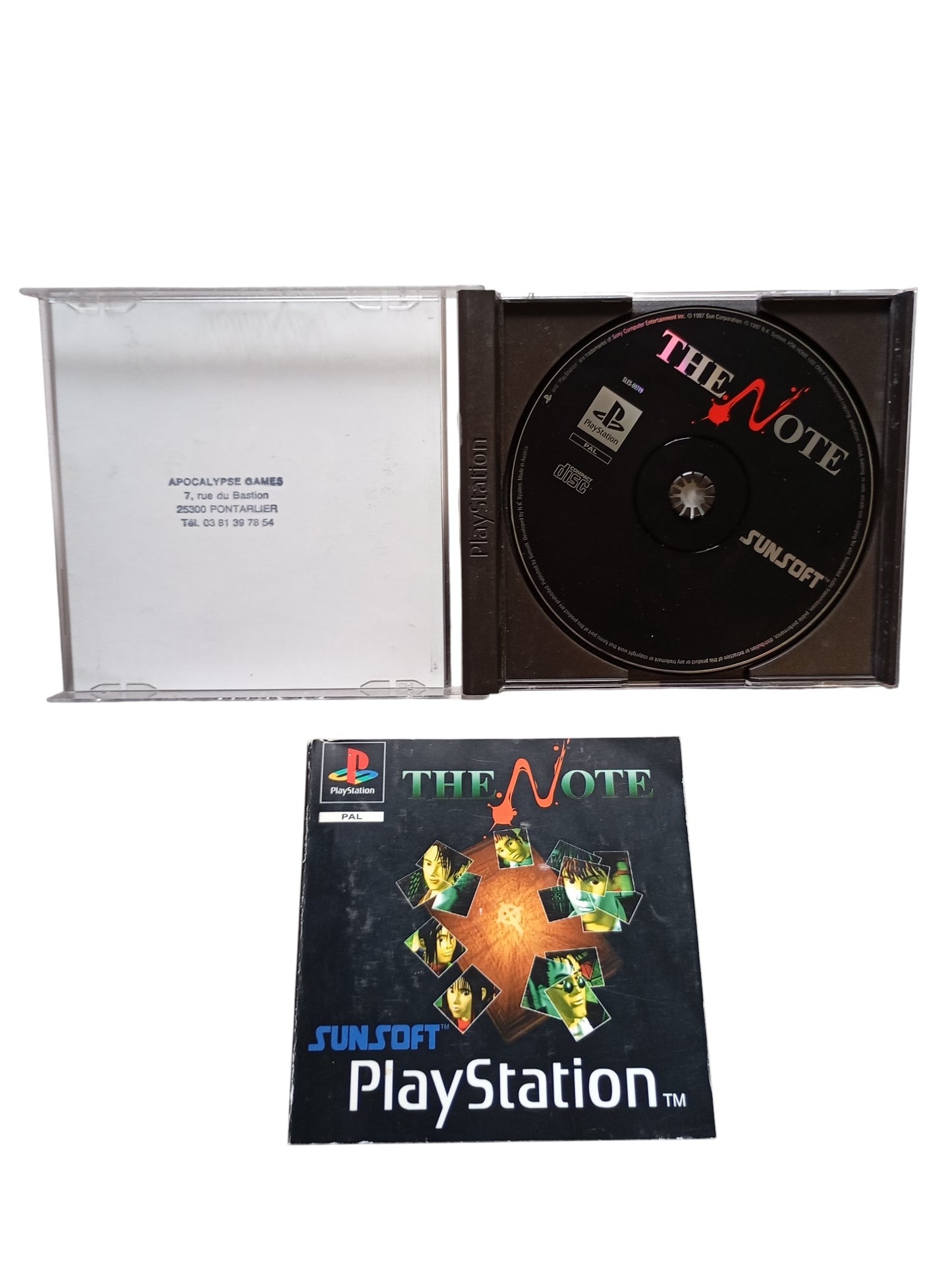 The Note Playstation 1 (PS1)