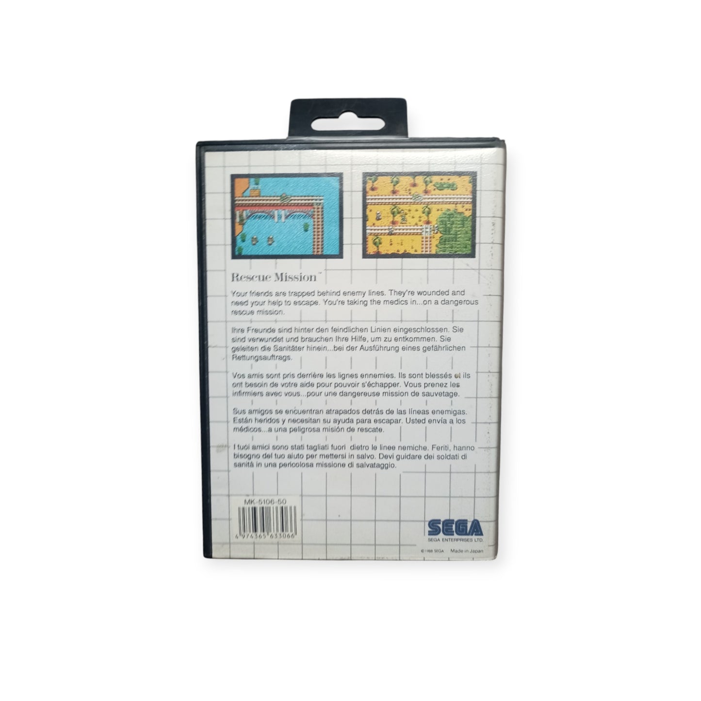 Rescue Mission Sega Master System