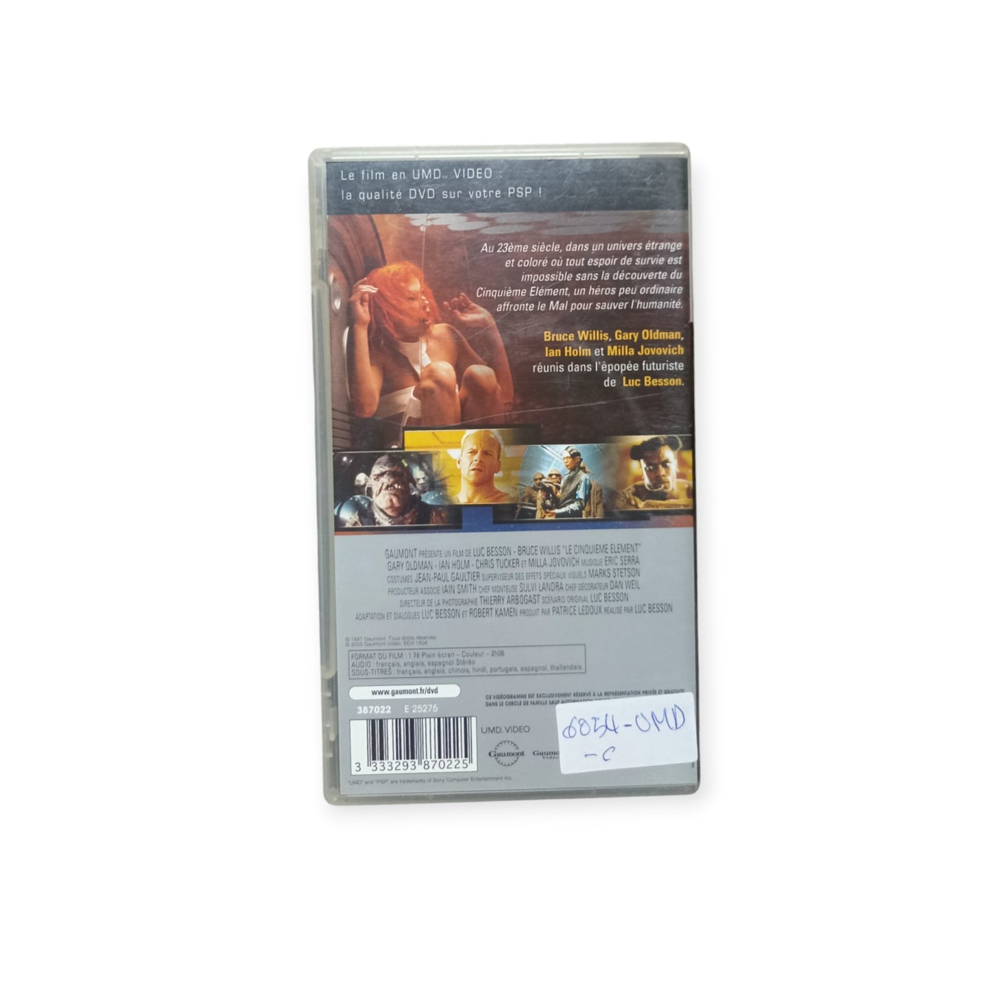 Cinquième Elément  Playstation Portable (PSP) UMD Video