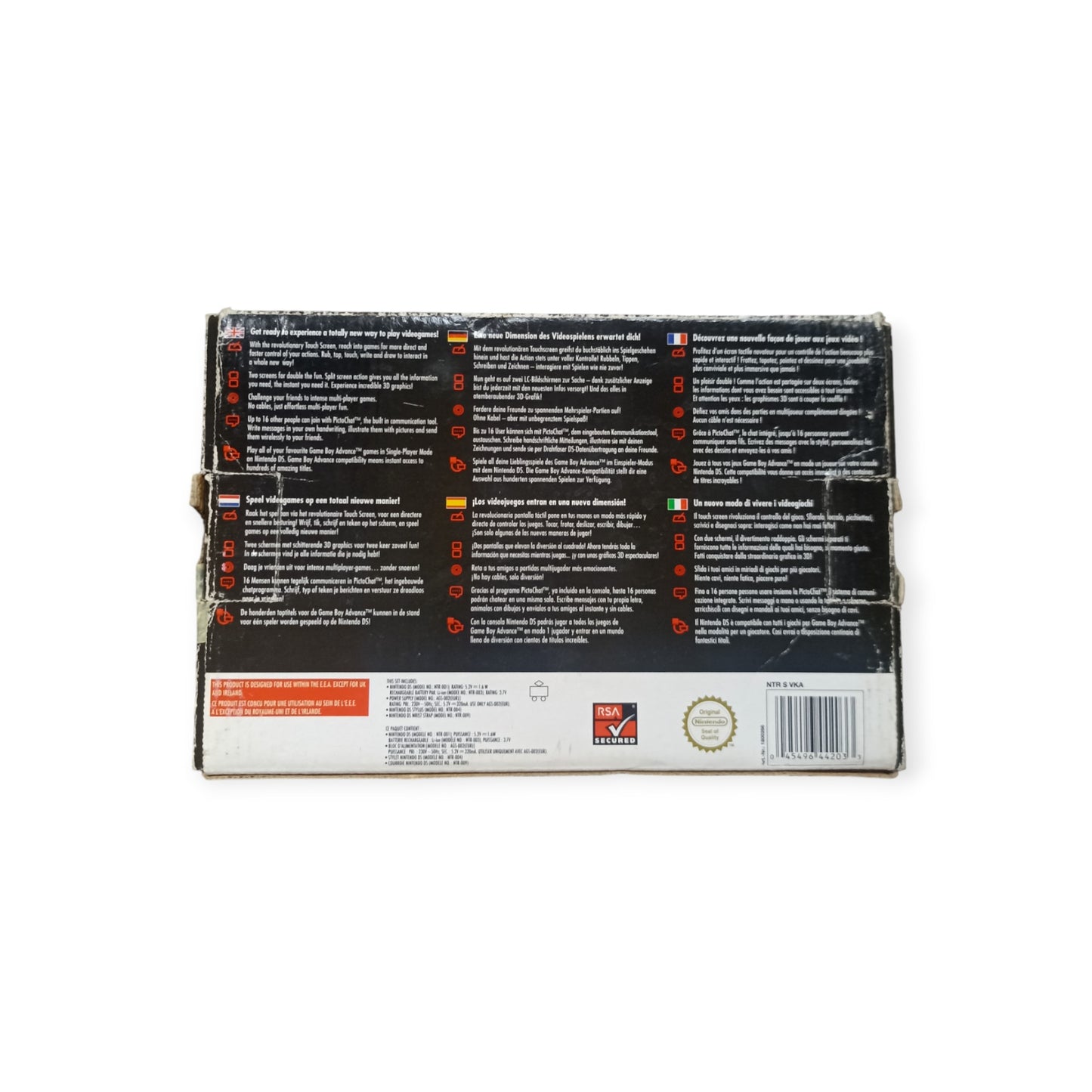 Boîte Nintendo DS Fat