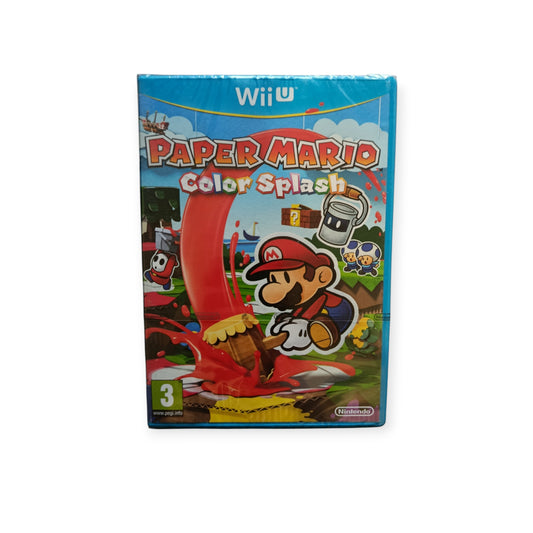Paper Mario : Color Splash Nintendo Wii U Neuf
