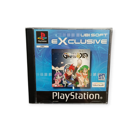 Grandia Version Ubisoft Exclusive Playstation 1 (PS1) Verison USK
