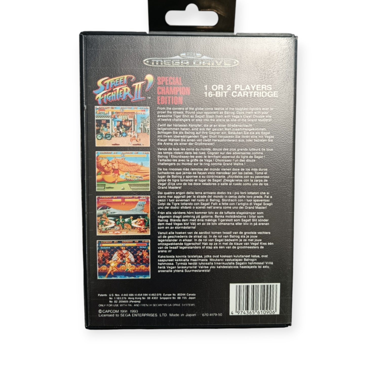 Street Fighter II' Special Champion Edition - Sega Megadrive