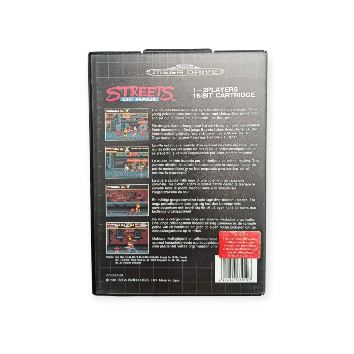 Street of Rage Sega Mega drive