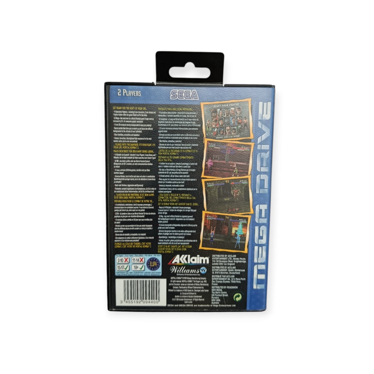 mortal kombat 3 Mega drive