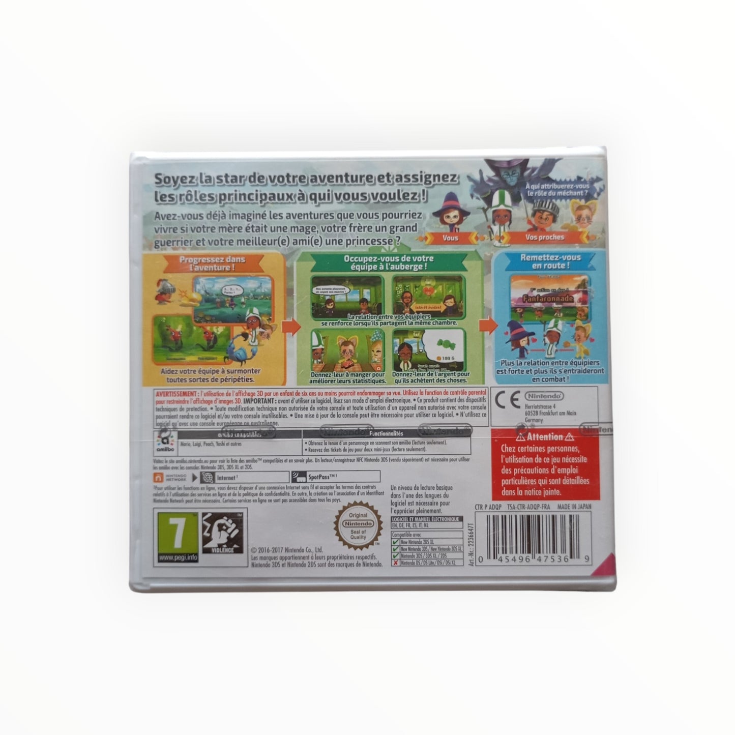 MIITOPIA nintendo 3DS (neuf sous blister)