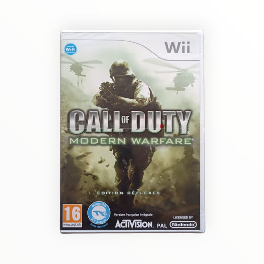 CALL OF DUTY MODERN WARFARE nintendo wii (neuf sous blister)