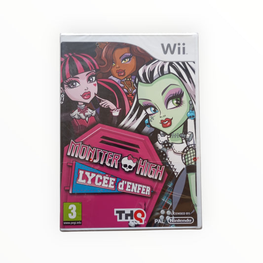 MONSTER HIGH nintendo wii (neuf sous blister)