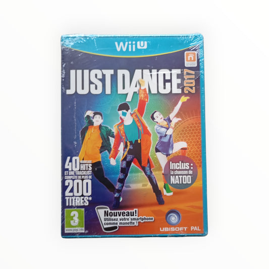 JUST DANCE 2017 nintendo wii U (neuf sous blister)