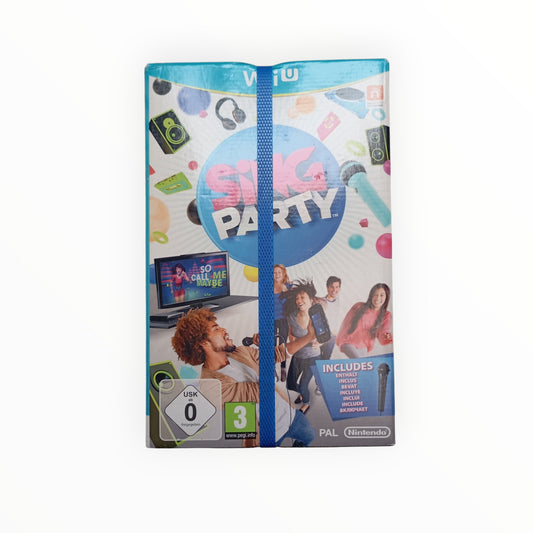 SING PARTY nintendo wii U